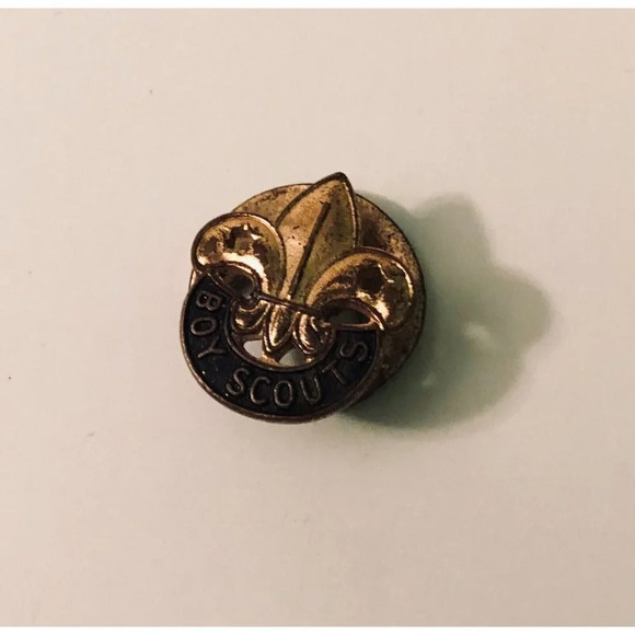 Vintage Boy Scout Pin Button Hole Lapel Badge - Picture 2 of 9